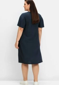 Sheego Vestito EstivoNachtblau Donna Vestiti SHI21C0T7-K11 -Sheego Negozio 020a933ee14e45b995eaa2786cd6a48d