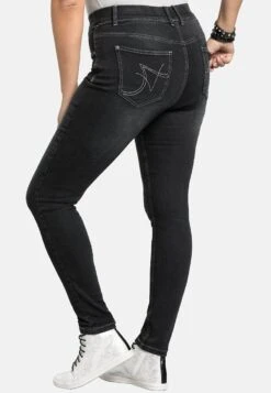 Sheego Jeans Skinny FitBlack Denim Donna Jeans SHI21N00G-Q11 -Sheego Negozio 0547e656c99249a4aca9f9def69045db