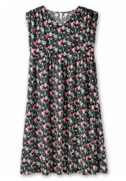 Sheego Vestito Di MaglinaSchwarz Gemustert Donna Vestiti SHI21C0TN-Q11 -Sheego Negozio 068bb4a617a742b9a2238ab5f56a8b0f