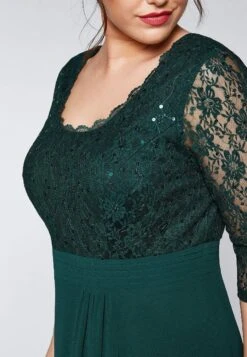 Sheego Abito Da Sera - Deep Green -Sheego Negozio 06ef8b3f40f541f49fa199359bb61da1