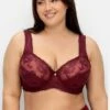 Sheego Reggiseno Con Ferretto - Weinrot -Sheego Negozio 0a2b145cac7947d08bc7f239a48b0b81