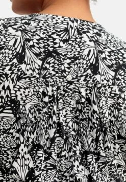 Sheego Vestito EstivoSchwarz Gemustert Donna Vestiti SHI21C0TB-Q11 -Sheego Negozio 0ad29e4b94704915aa91203014fd9381