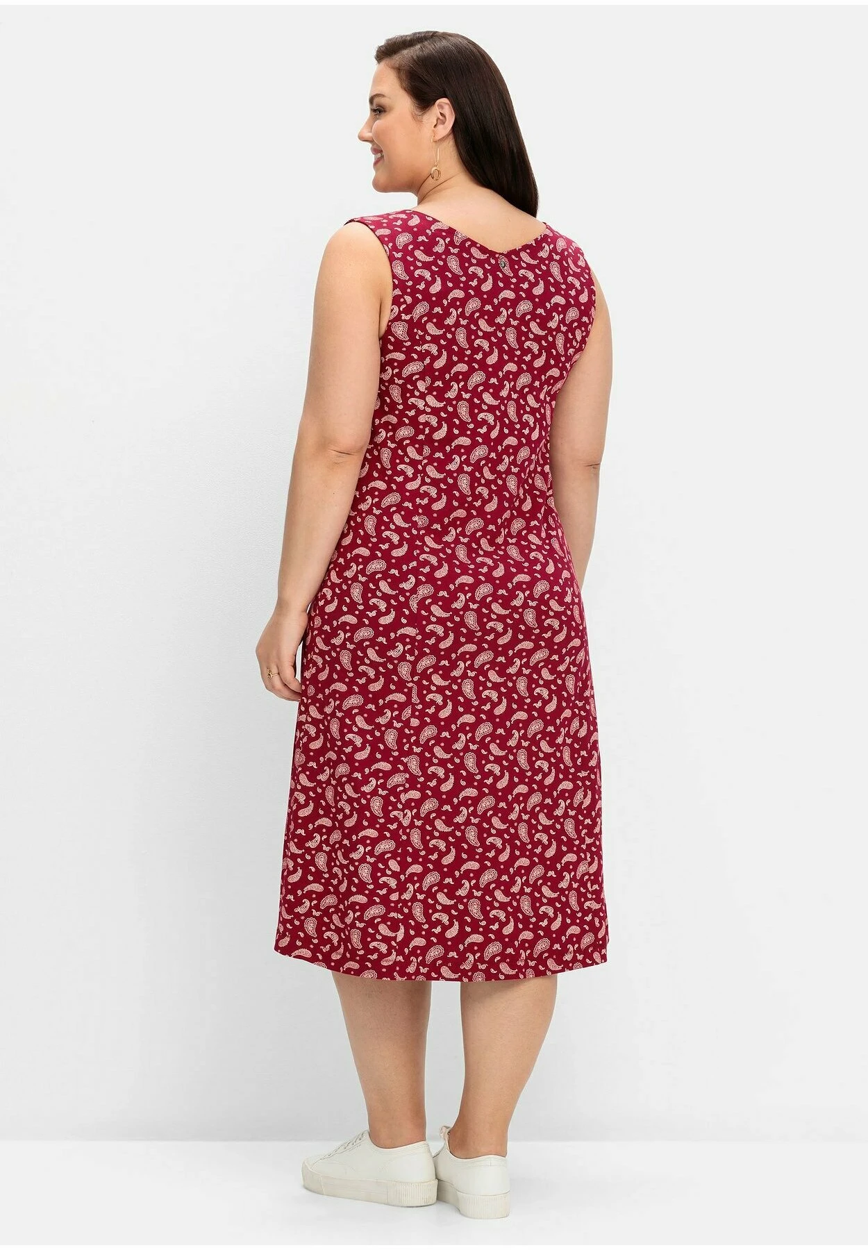 Sheego Vestito Di MaglinaBeere Gemustert Donna Vestiti SHI21C0T5-I11 4 Sheego Vestito Di MaglinaBeere Gemustert Donna Vestiti SHI21C0T5-I11 - immagine 2