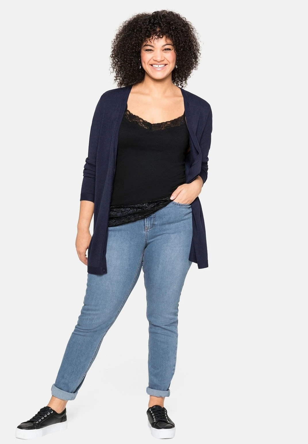 Sheego Jeans Skinny FitBlue Denim Donna Jeans SHI21N00F-K13 4 Sheego Jeans Skinny FitBlue Denim Donna Jeans SHI21N00F-K13 - immagine 2