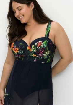 Sheego Costume Da BagnoMarine Gemustert Donna Moda Mare SHI81G00D-K11 -Sheego Negozio 0f25265b942d49bf93449e36c0eb5e2c