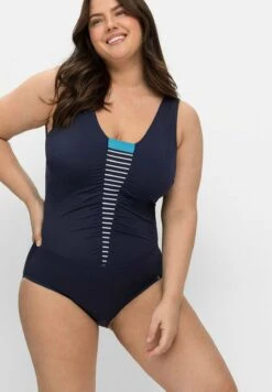 Sheego Costume Da Bagno - Marine Gestreift 10 Sheego Costume Da Bagno - Marine Gestreift -Sheego Negozio 0fcf5a6503644431b39a612f04e065ed