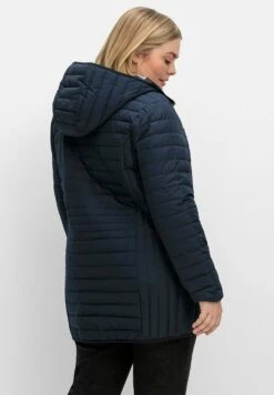 Sheego Longstepp - Cappotto Invernale - Nachtblau -Sheego Negozio 10089714ea444b74a4ee215916b44d2d