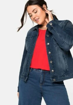 Sheego Giacca Di JeansBlue Denim Donna Giacche E Blazer SHI21G02C-K11 -Sheego Negozio 113f5f7e9dcc42a98f39d14bf2586cdc