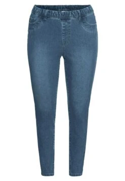 Sheego Jeggings - Light Blue Used Denim -Sheego Negozio 11873f61c40142cfa83a959ac480eb51