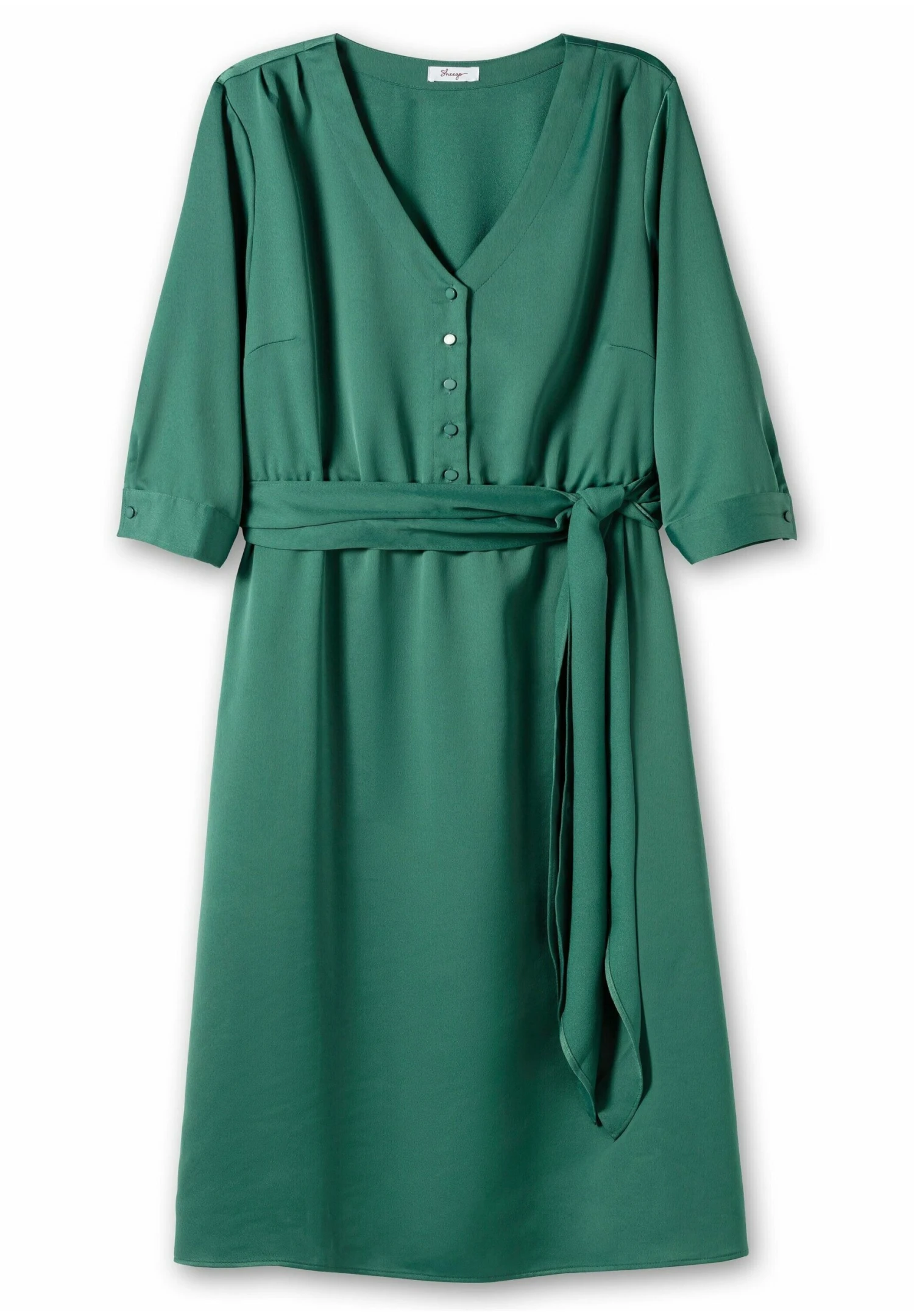 Sheego Vestito EstivoOpalgrün Donna Vestiti SHI21C0SG-P11 7 Sheego Vestito EstivoOpalgrün Donna Vestiti SHI21C0SG-P11 - immagine 5