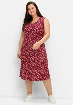 Sheego Vestito Di MaglinaBeere Gemustert Donna Vestiti SHI21C0T5-I11