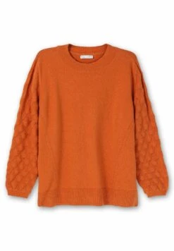 Sheego MaglioneRostorange Donna Maglieria SHI21I0EG-H11 -Sheego Negozio 16cdb669c1bd4c9e8a10fa75c1cf3de3