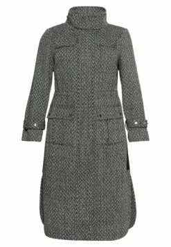 Sheego Cappotto ClassicoBlack/ White Donna Cappotti SHI21U049-S11 -Sheego Negozio 179044ad9f1944c3ba1511c6fac24569