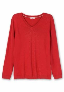 Sheego MaglioneMohnrot Donna Maglieria SHI21I03W-G11 -Sheego Negozio 1c448cee7e354095b1b95dbc2249ed59