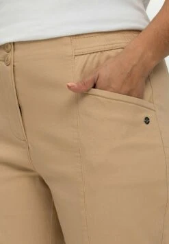 Sheego Twill - Pantaloni - Beigefarben -Sheego Negozio 2218b7ff5c5b40658262ed04f603a813