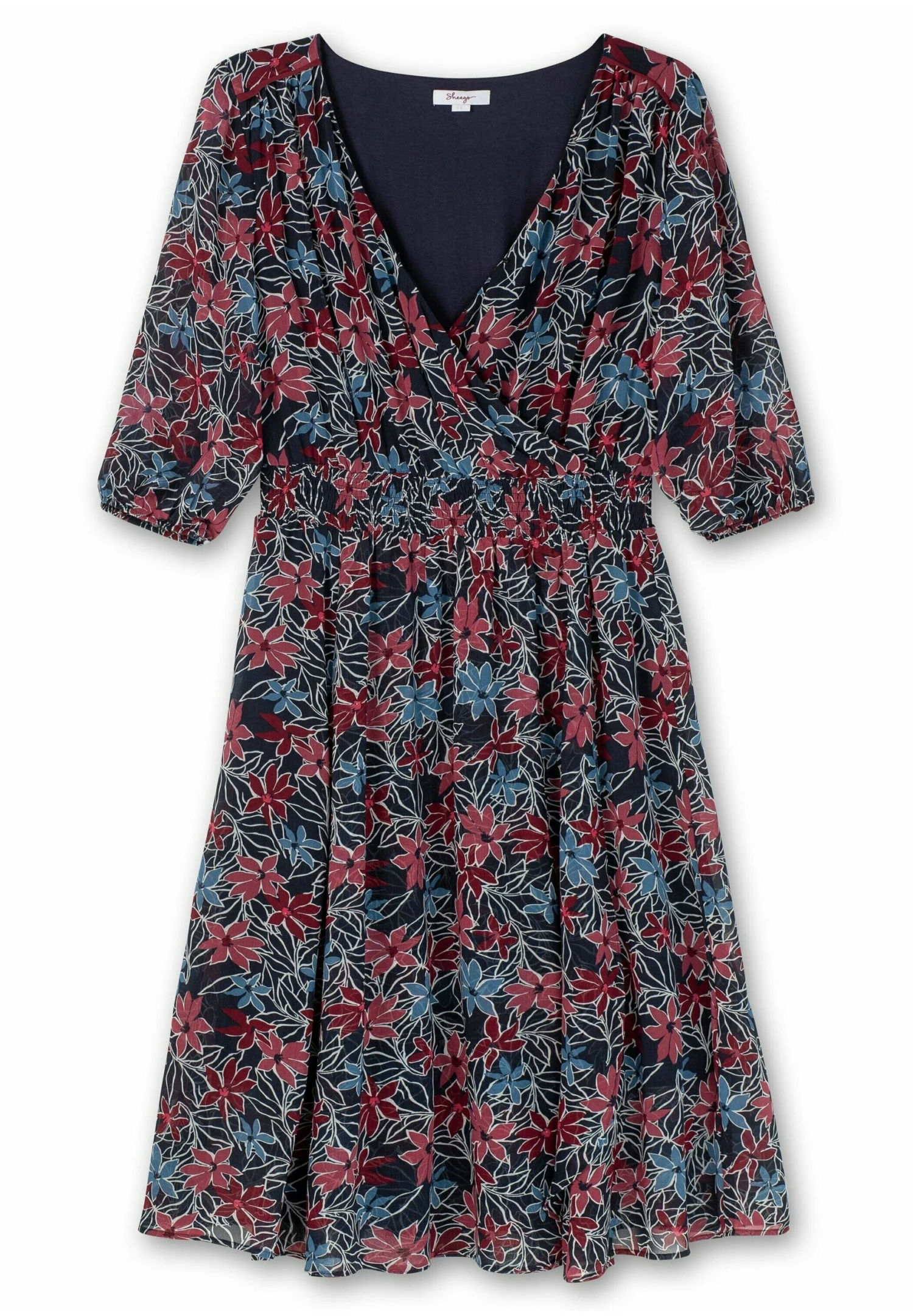 Sheego Vestito EstivoNachtblau Gemustert Donna Vestiti SHI21C0UI-K11 7 Sheego Vestito EstivoNachtblau Gemustert Donna Vestiti SHI21C0UI-K11 - immagine 5