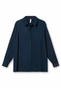 Sheego TwillCamiciaNachtblau Donna Camicie E Bluse SHI21E0UJ-K11 -Sheego Negozio 27f51a2b8e2445248ecf28b9dc2663fa