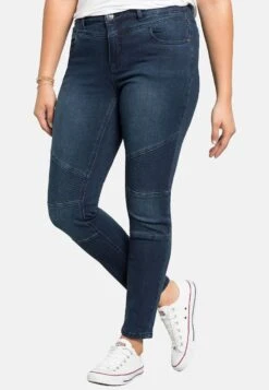 Sheego Negozio 37 Sheego Jeans Skinny FitDark Blue Denim Donna Jeans SHI21N00E-K11