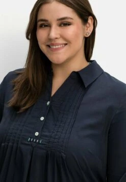 Sheego CamicettaNachtblau Donna Camicie E Bluse SHI21E0RJ-K11 -Sheego Negozio 2bd3b4bb07f34bf8a462acfad3732173