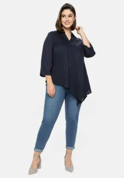 Sheego Jeggings - Light Blue Used Denim -Sheego Negozio 2befd57a78be440fb0c9abdfd6564866