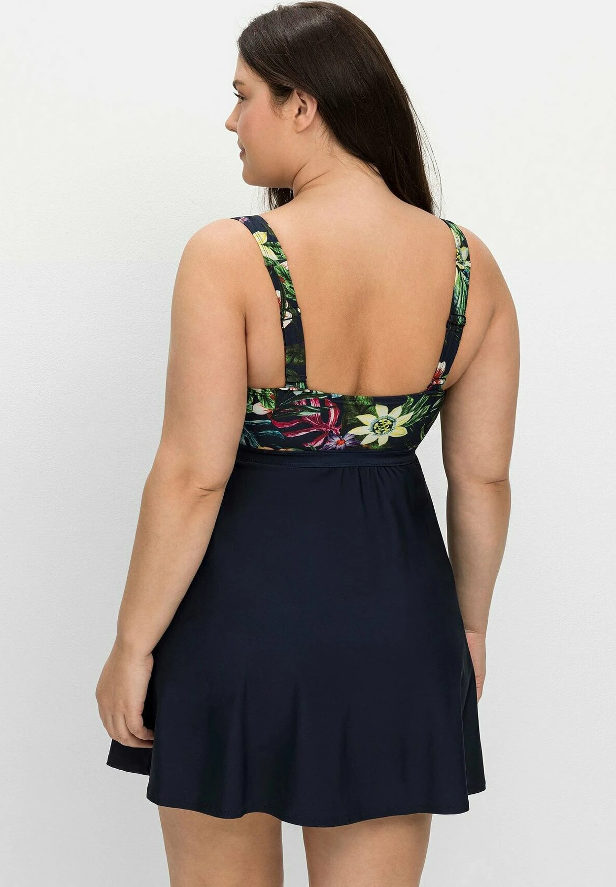 Sheego Costume Da BagnoMarine Gemustert Donna Moda Mare SHI81G00F-K11 5 Sheego Costume Da BagnoMarine Gemustert Donna Moda Mare SHI81G00F-K11 - immagine 3