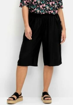 Sheego Bermudas - Shorts - Schwarz