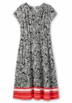 Sheego Vestito EstivoSchwarz Gemustert Donna Vestiti SHI21C0TB-Q11 -Sheego Negozio 2dc928c8650f4807b62e8929762c00e6