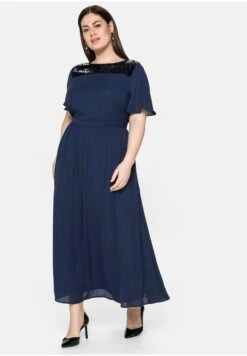 Sheego Vestito LungoMarine Donna Vestiti SHI21C0IA-K11 -Sheego Negozio 2dfd3ae5440b4981b5f739b335a64b3a