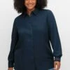 Sheego TwillCamiciaNachtblau Donna Camicie E Bluse SHI21E0UJ-K11 -Sheego Negozio 2e32c3b36bd644efa7aacdc4271544f4