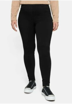 Sheego CollantSchwarz Donna Pantaloni SHI21A0B3-Q11