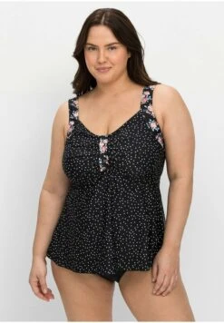 Sheego SetBikiniSchwarz/Weiß Donna Moda Mare SHI81G00R-Q11