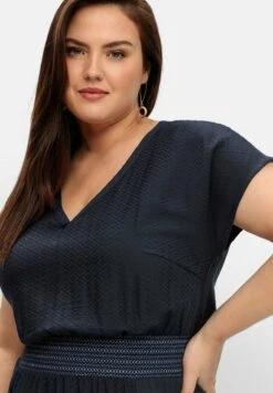 Sheego Maxi - Vestito Estivo - Nachtblau -Sheego Negozio 323c78bb24b64cb3adc42d4a70735fa4