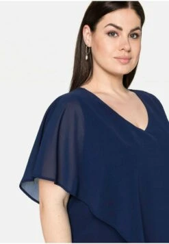 Sheego Vestito EleganteMarine Donna Vestiti SHI21C0IB-K11 -Sheego Negozio 3450d4873a664f9ea7740a89c232416e