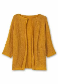 Sheego CardiganSenfgelb Donna Maglieria SHI21I0E9-E11 -Sheego Negozio 37ce0633326249b49204721c20535de5