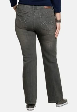 Sheego Jeans A Zampa - Grey Denim -Sheego Negozio 3c9f73bf63434055873386083de2774e