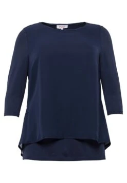 Sheego CamicettaNavy Blue Donna T-shirt E Top SHI21E01Q-K11 -Sheego Negozio 3dc2e06b62414dfe9003c768f062f5d2
