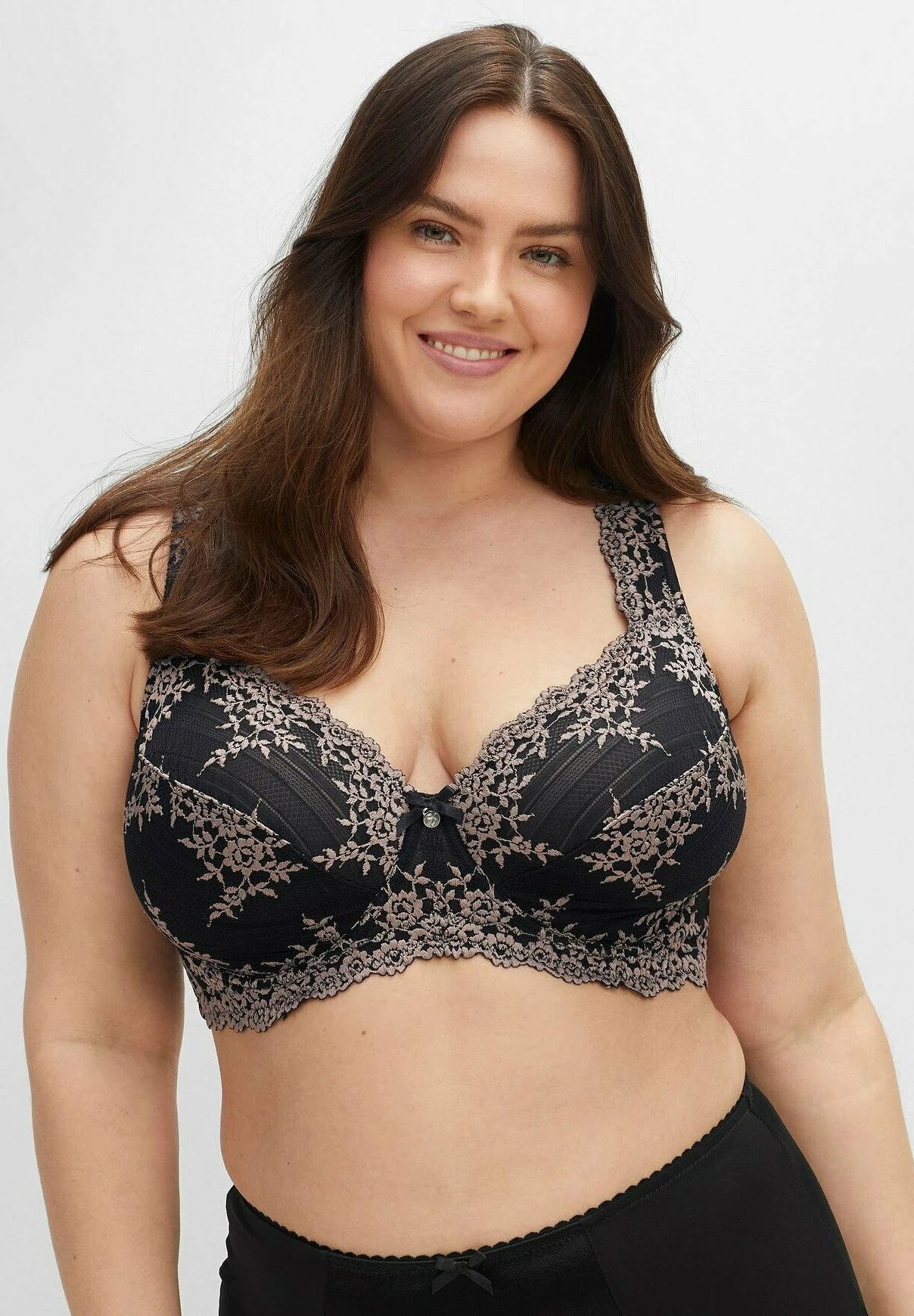 Sheego Reggiseno Con FerrettoBlack Donna Intimo SHI81A01Q-Q11 3 Sheego Reggiseno Con FerrettoBlack Donna Intimo SHI81A01Q-Q11