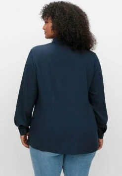 Sheego TwillCamiciaNachtblau Donna Camicie E Bluse SHI21E0UJ-K11 -Sheego Negozio 3eecca1b6f834db399411a7c2ce9d27b