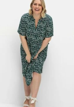 Sheego Vestito EstivoOffwhite Gemustert Donna Vestiti SHI21C0TU-A11 -Sheego Negozio 400e07665258487dbe7317e4408ecdda