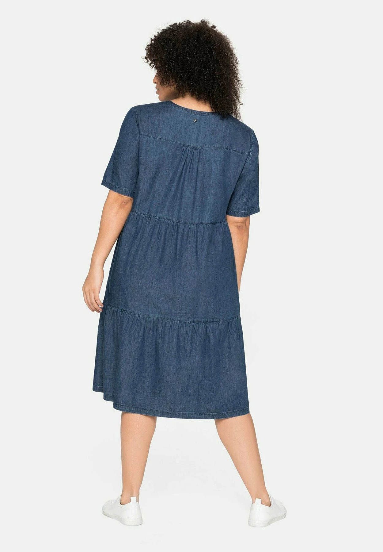 Sheego Vestito Di JeansBlue Denim Donna Vestiti SHI21C0GN-K11 4 Sheego Vestito Di JeansBlue Denim Donna Vestiti SHI21C0GN-K11 - immagine 2