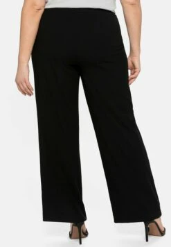 Sheego PantaloniSchwarz Donna Pantaloni SHI21A0BC-Q11 -Sheego Negozio 4259f5cdd65a435292b21def3749e600