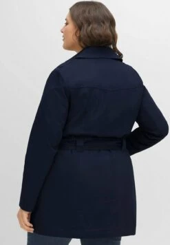 Sheego TrenchMarine Donna Cappotti SHI21U004-K11 -Sheego Negozio 4836180ecc2d46a2bddad53ad3d9f75b