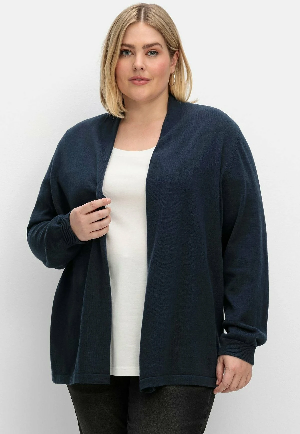 Sheego Cardigan - Nachtblau 3 Sheego Cardigan - Nachtblau