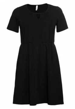 Sheego Vestito Di MaglinaSchwarz Donna Vestiti SHI21C0GS-Q11 -Sheego Negozio 4f2ac98a7bf04508bb188bb164a07bab