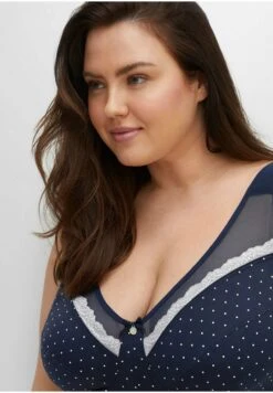 Sheego Entlastungs- Reggiseno A BalconcinoMarine Donna Intimo SHI81A01O-K11 -Sheego Negozio 512acfb3df234157a1edd4be15a2b115