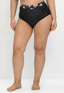 Sheego Bikini Pezzo SottoSchwarz Gepunktet Donna Moda Mare SHI81I00L-Q11