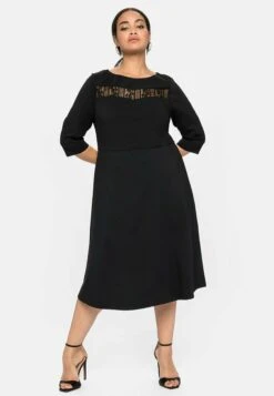 Sheego Vestito EleganteSchwarz Donna Vestiti SHI21C0JT-Q11