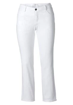 Sheego LanaJeans BootcutWhite Denim Donna Jeans SHI21N000-K12 -Sheego Negozio 5cd9e6e40d0a41f38fe1be8fa88fa014