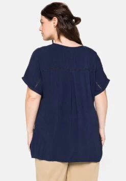 Sheego Tunika - Tunica - Marine -Sheego Negozio 5ec4d33ddfd44424b1d258eeadaadd4c