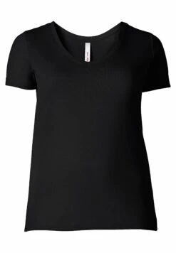 Sheego T-Shirt BasicBlack Donna T-shirt E Top SHI21E08E-Q11 9 Sheego T-Shirt BasicBlack Donna T-shirt E Top SHI21E08E-Q11 -Sheego Negozio 609382a177c74ae7b31671d783cbe08b